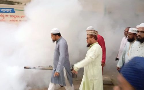 নাসিকের ১৫ ও ১৮ নম্বর ওয়ার্ডে মহানগরী জামায়াতের মশা নিধন কর্মসূচি